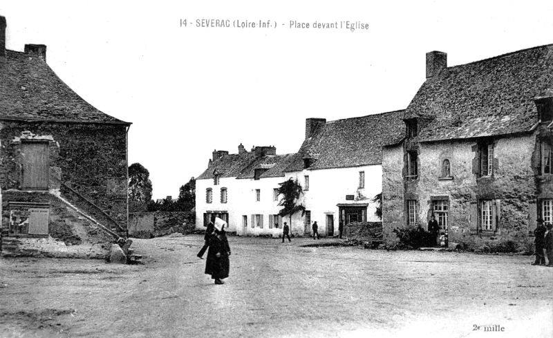 Ville de Sévérac (anciennement en Bretagne).