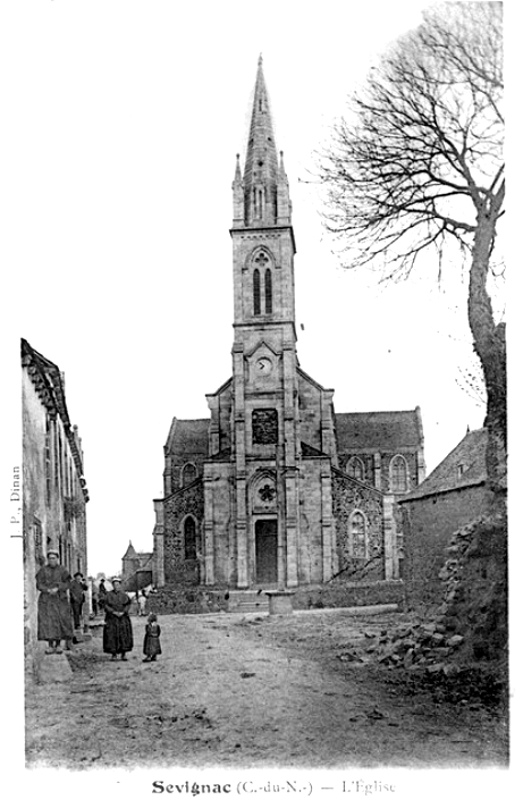 Eglise de Sévignac (Bretagne).
