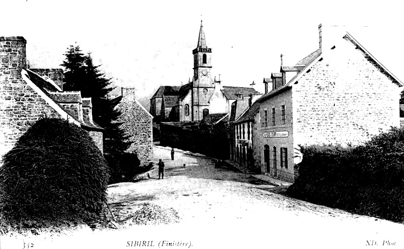 Ville de Sibiril (Bretagne).