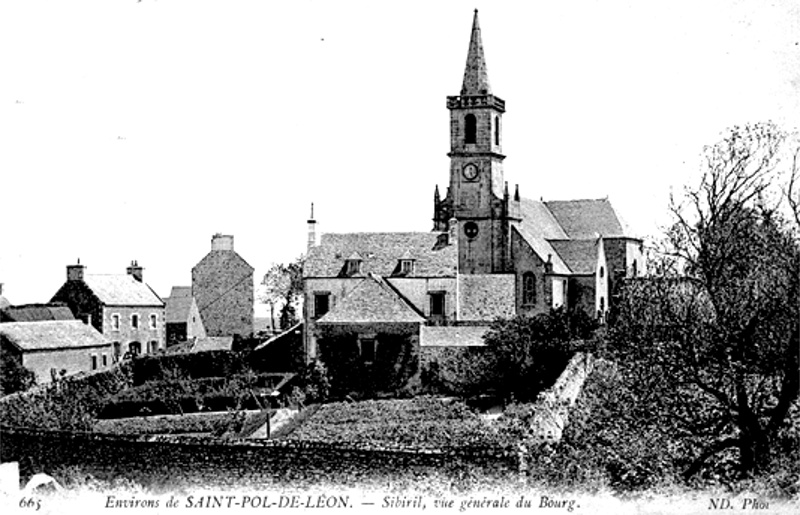 Ville de Sibiril (Bretagne).