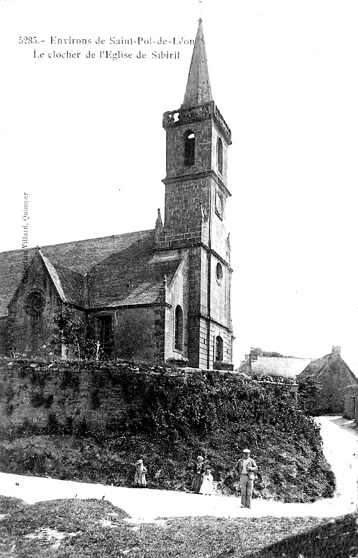 Eglise de Sibiril (Bretagne).