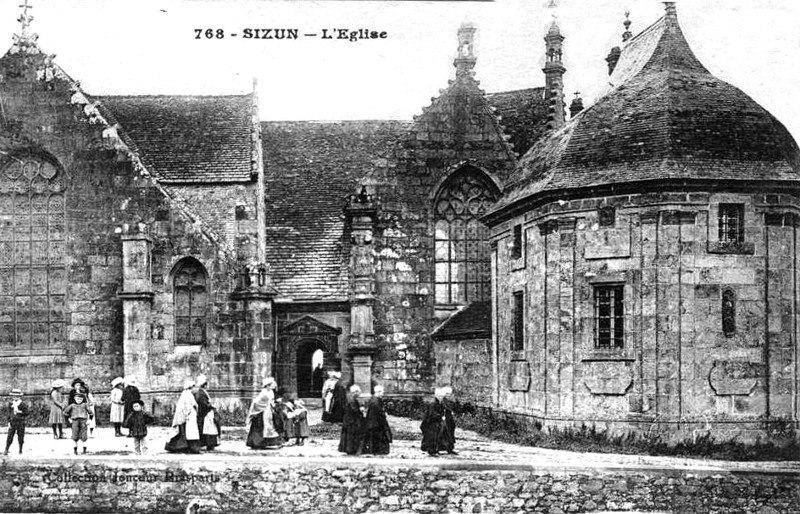 Eglise de Sizun (Bretagne).