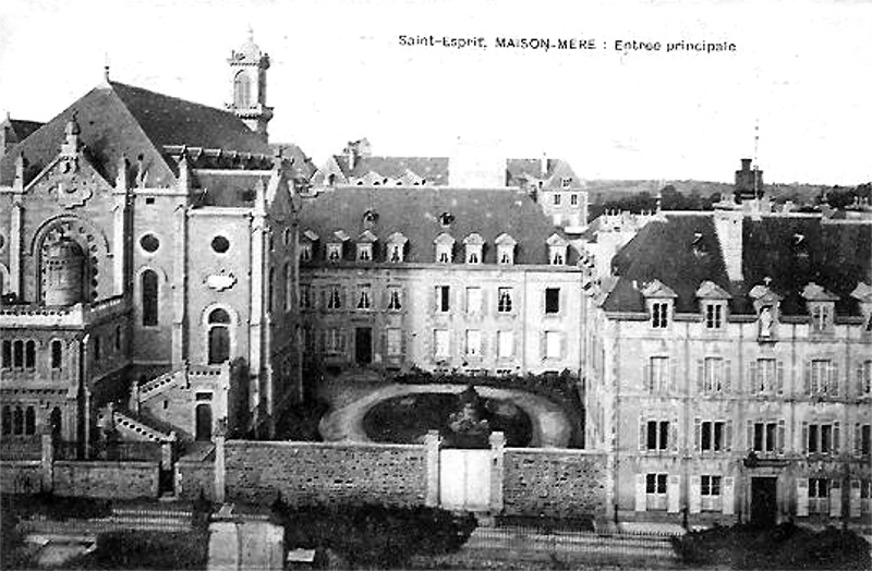 Maison mre des Filles du Saint-Esprit  Saint-Brieuc ou Plrin (Bretagne).