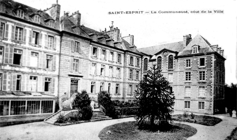 Maison mre des Filles du Saint-Esprit  Saint-Brieuc ou Plrin (Bretagne).