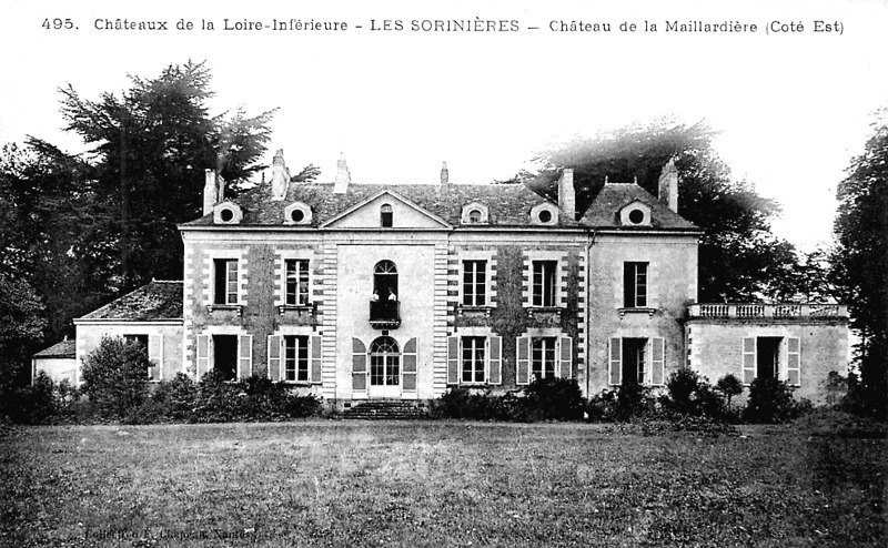 Chteau de la Maillardire  Sorinires.