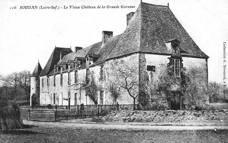 Manoir de La Garenne  Soudan (Bretagne).