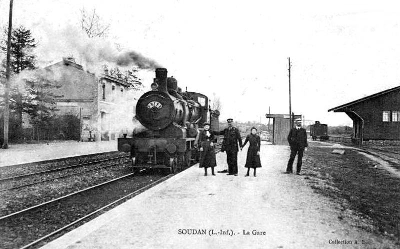 Ville de Soudan (Bretagne).