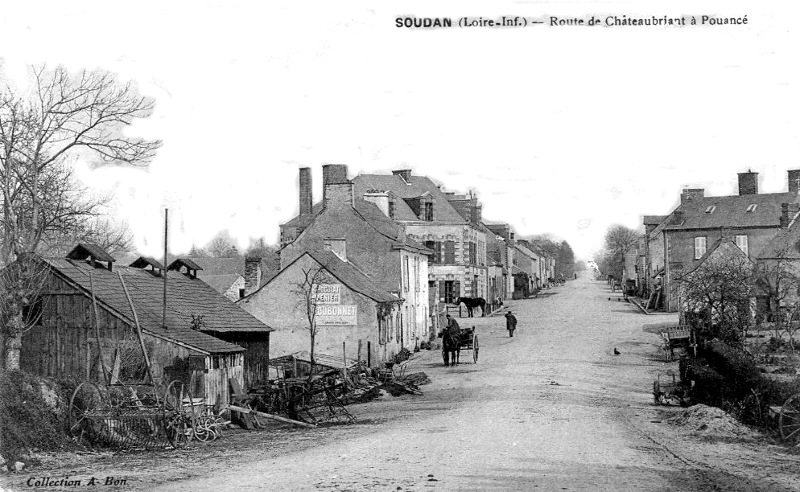 Ville de Soudan (Bretagne).