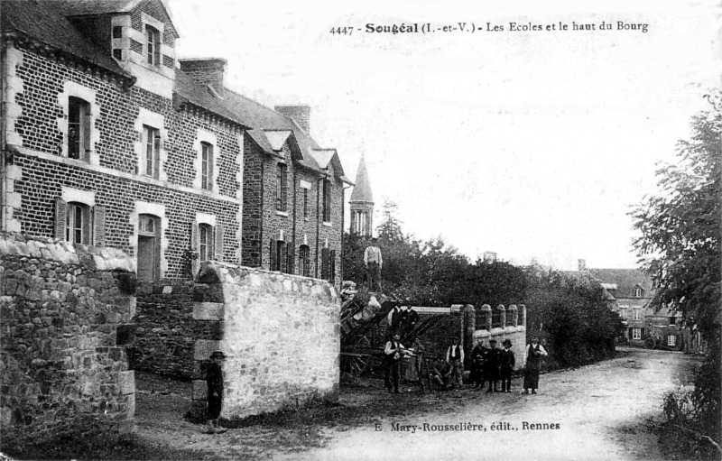 Ville de Sougal (Bretagne).