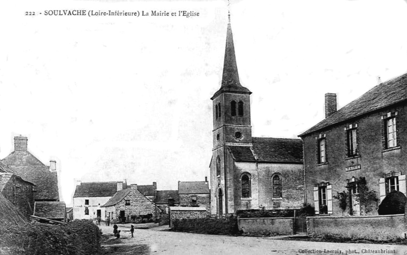 Ville de Soulvache (Bretagne).