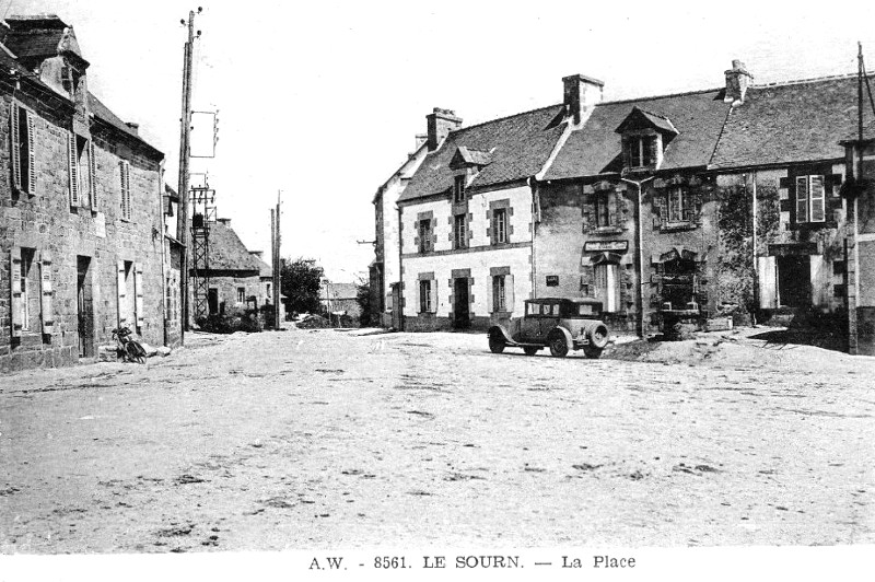 Ville de Le Sourn (Bretagne).