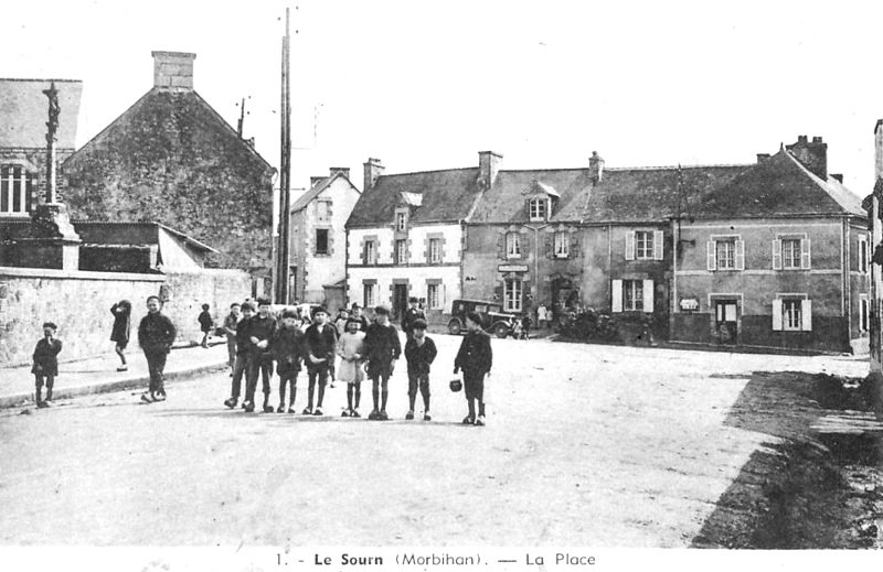 Ville de Le Sourn (Bretagne).
