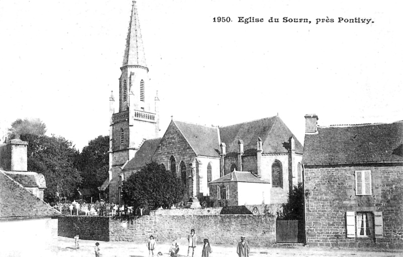 Eglise de Le Sourn (Bretagne).