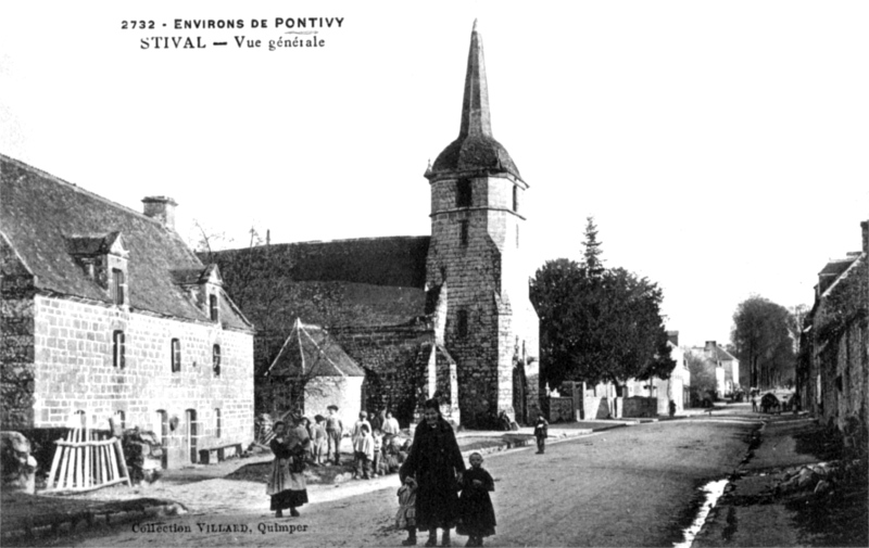 Eglise de Stival (Bretagne).