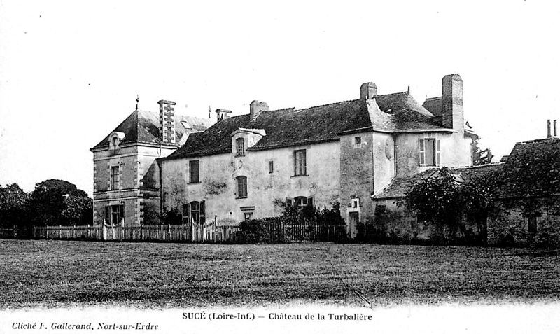 Le manoir de Turbalière à Sucé-sur-Erdre (Bretagne).