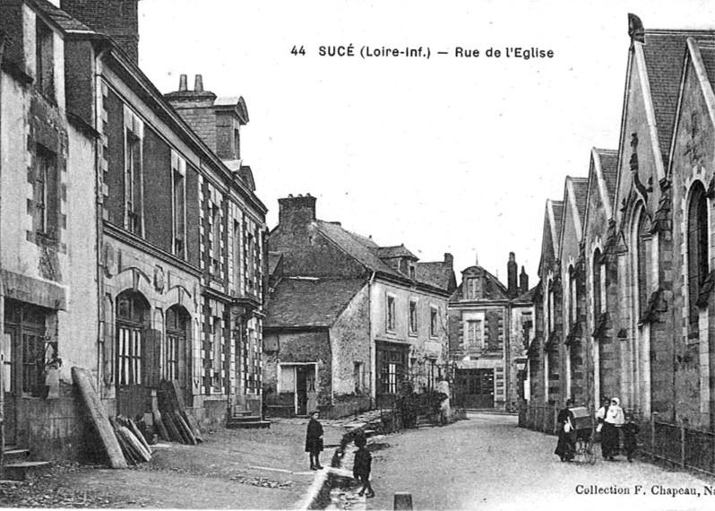 Ville de Sucé-sur-Erdre (Bretagne).