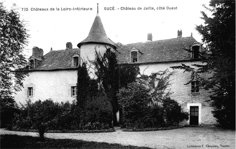 Chteau de Jaille  Suc-sur-Erdre (Bretagne).