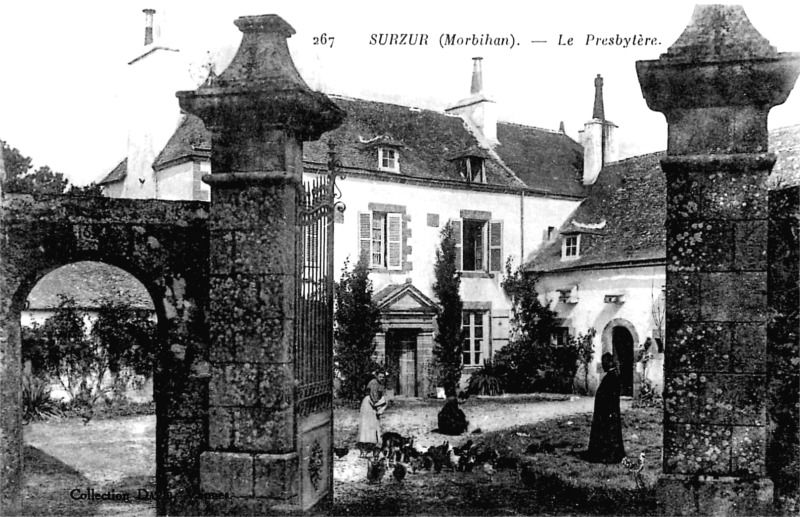 Presbytère de Surzur (Bretagne).