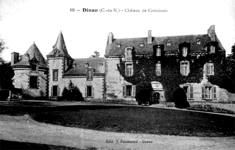 Ville de Taden (Bretagne) : le chteau de Conninais.