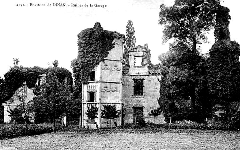 Ville de Taden (Bretagne) : le chteau de la Garaye.