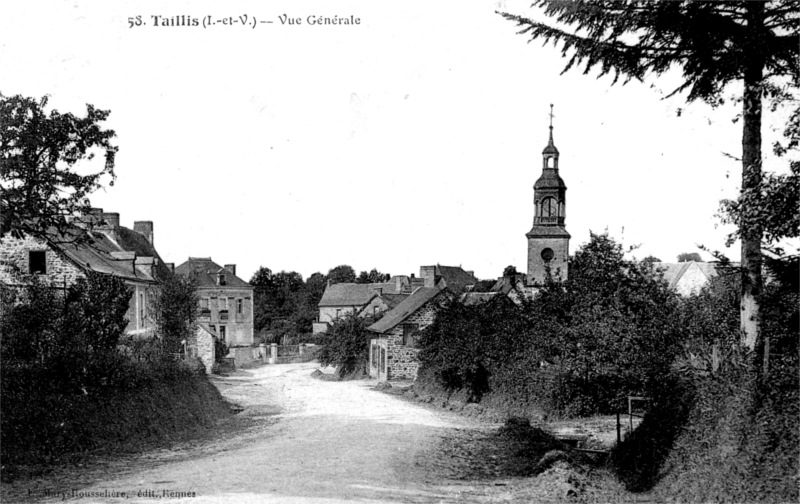 Ville de Taillis (Bretagne).