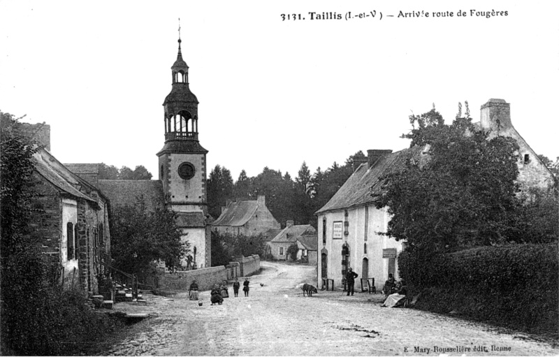 Ville de Taillis (Bretagne).