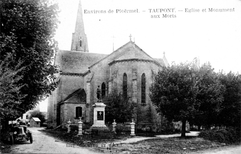 Ville de Taupont (Bretagne).