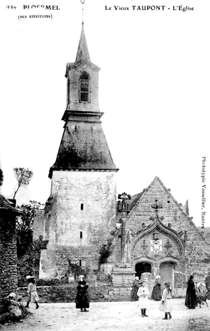 Ancienne glise de Taupont (Bretagne).