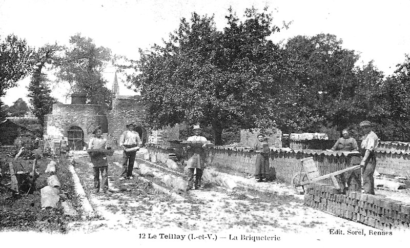 Ville de Teillay (Bretagne).