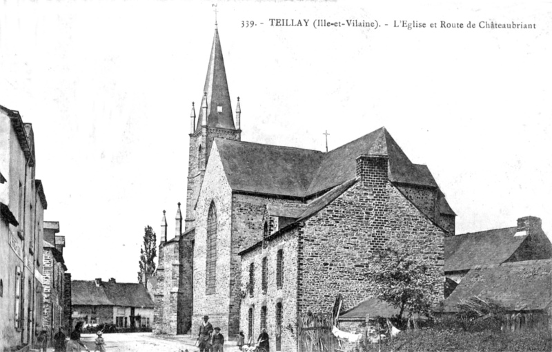 Ville de Teillay (Bretagne).