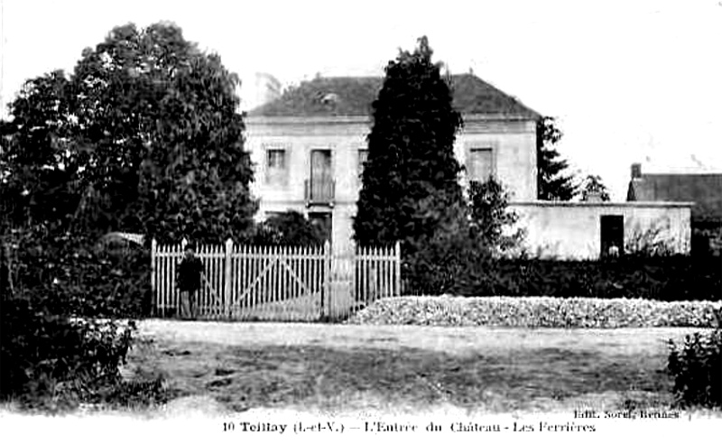 Chteau des Ferrires  Teillay (Bretagne).