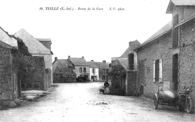 Ville de Teill (anciennement en Bretagne).