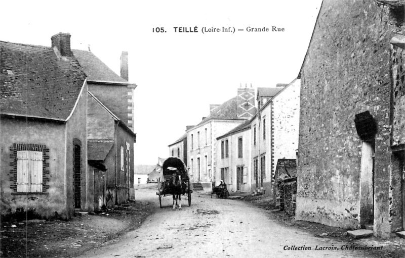 Ville de Teill (anciennement en Bretagne).