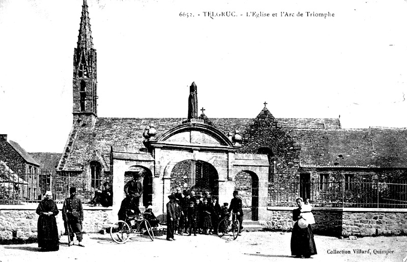 Eglise de Telgruc-sur-Mer (Bretagne).