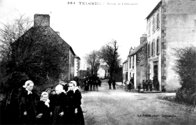 Ville de Telgruc-sur-Mer (Bretagne).