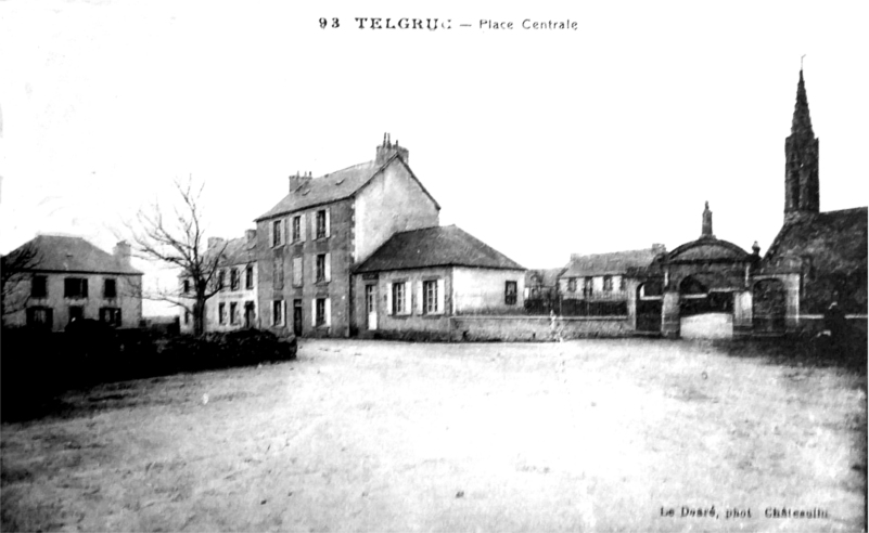 Ville de Telgruc-sur-Mer (Bretagne).
