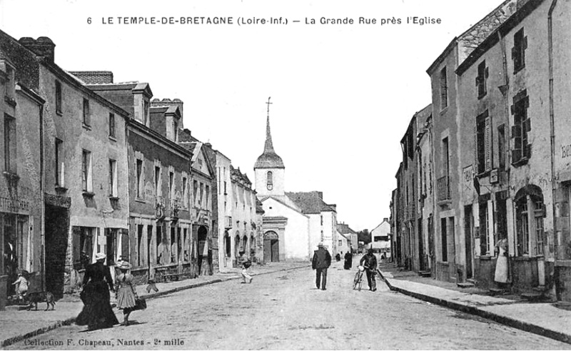 Ville de Le Temple-de-Bretagne (Bretagne).