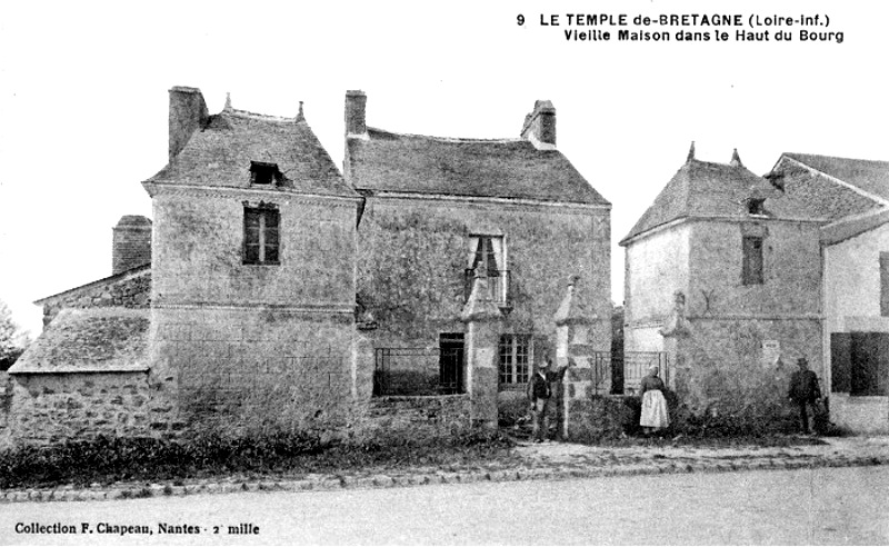 Vieille maison de Temple-de-Bretagne.