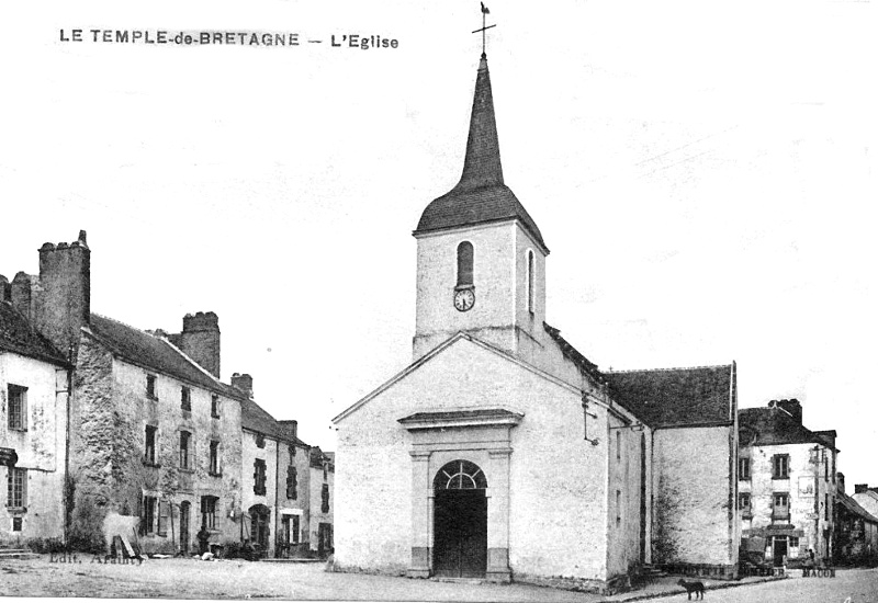 Ville de Le Temple-de-Bretagne (Bretagne).