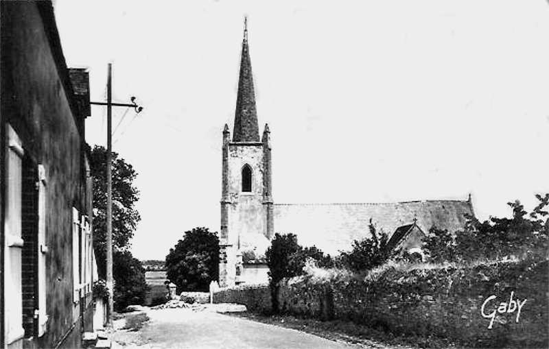 Eglise de Théhillac (Bretagne).