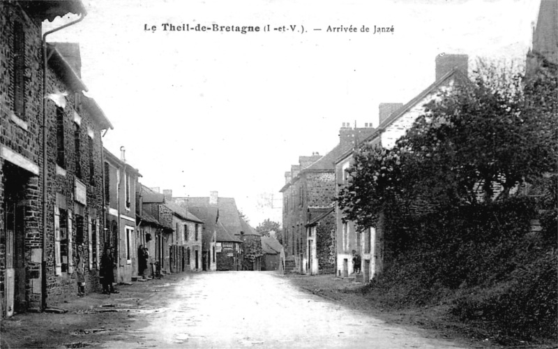 Ville du Theil-de-Bretagne (Bretagne).