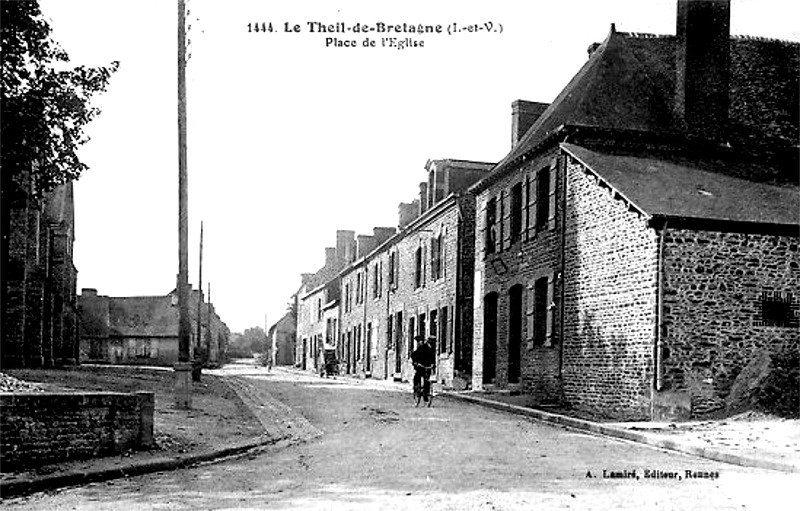 Ville du Theil-de-Bretagne (Bretagne).