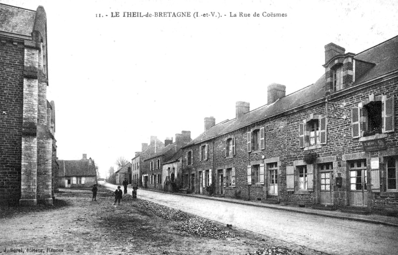 Ville du Theil-de-Bretagne (Bretagne).