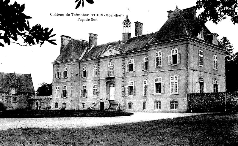Château de Trémohar à Theix (Bretagne).