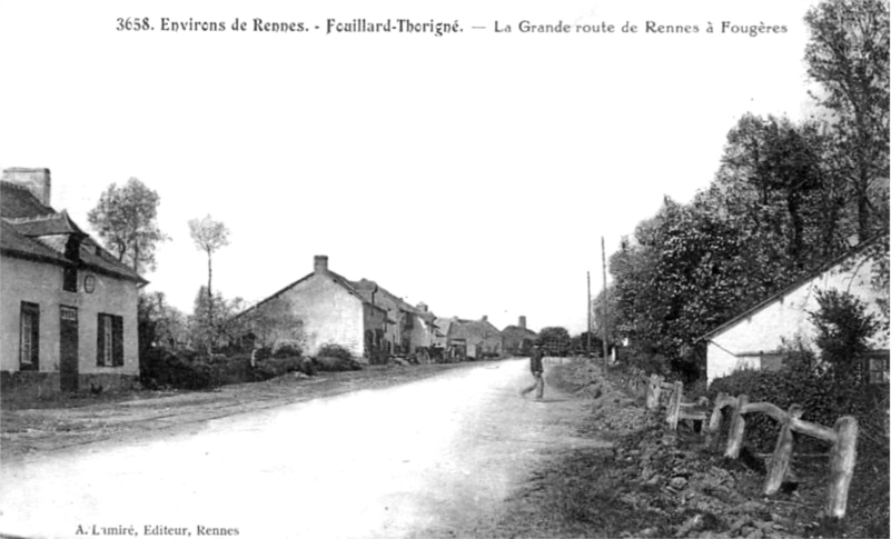 Ville de Thorigné-Fouillard (Bretagne).
