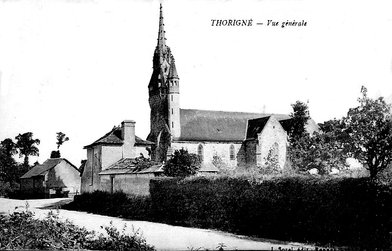 Ville de Thorigné-Fouillard (Bretagne).