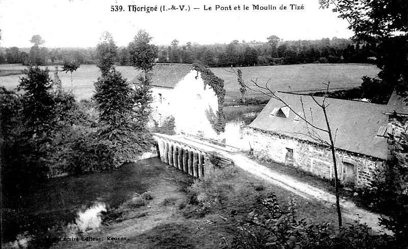 Moulin de Thorign-Fouillard (Bretagne).