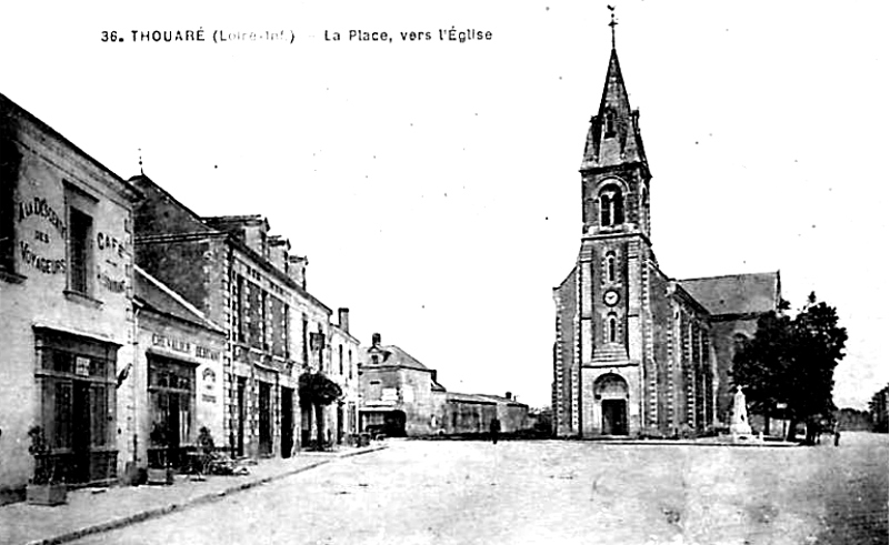 Ville de Thouaré-sur-Loire (Bretagne).