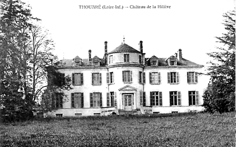 Château de la Hilière en Thouaré-sur-Loire (Bretagne).