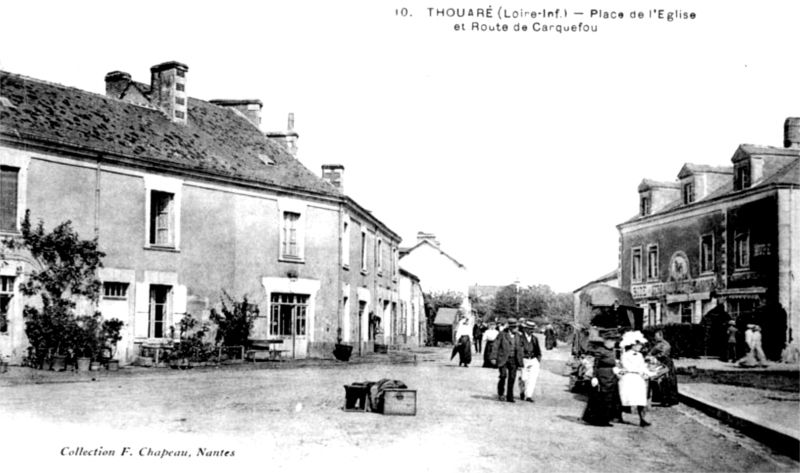 Ville de Thouar-sur-Loire (Bretagne).